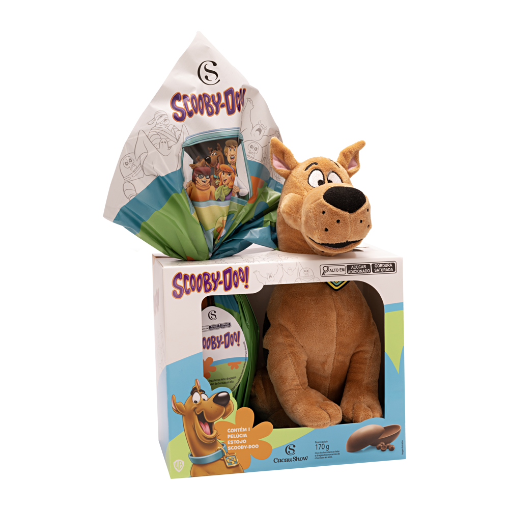 Ovo de Páscoa Estojo Scooby-Doo 170g